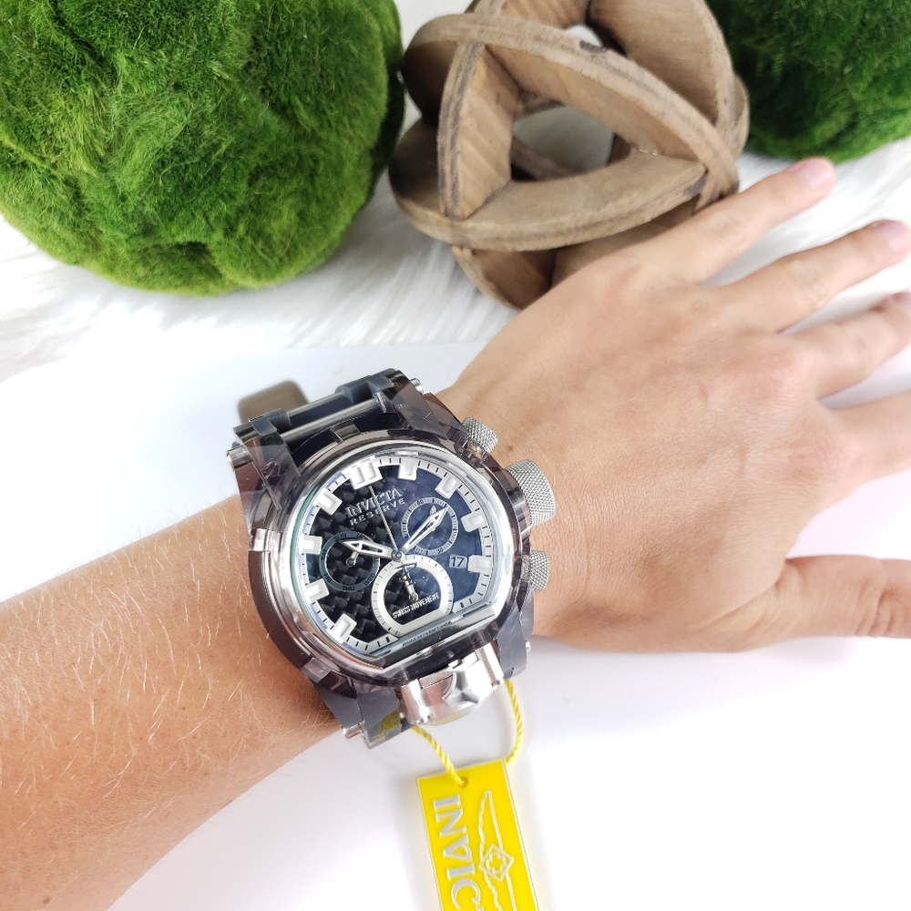 NWT Invicta Reserve Bolt Zeus Magnum watch black
